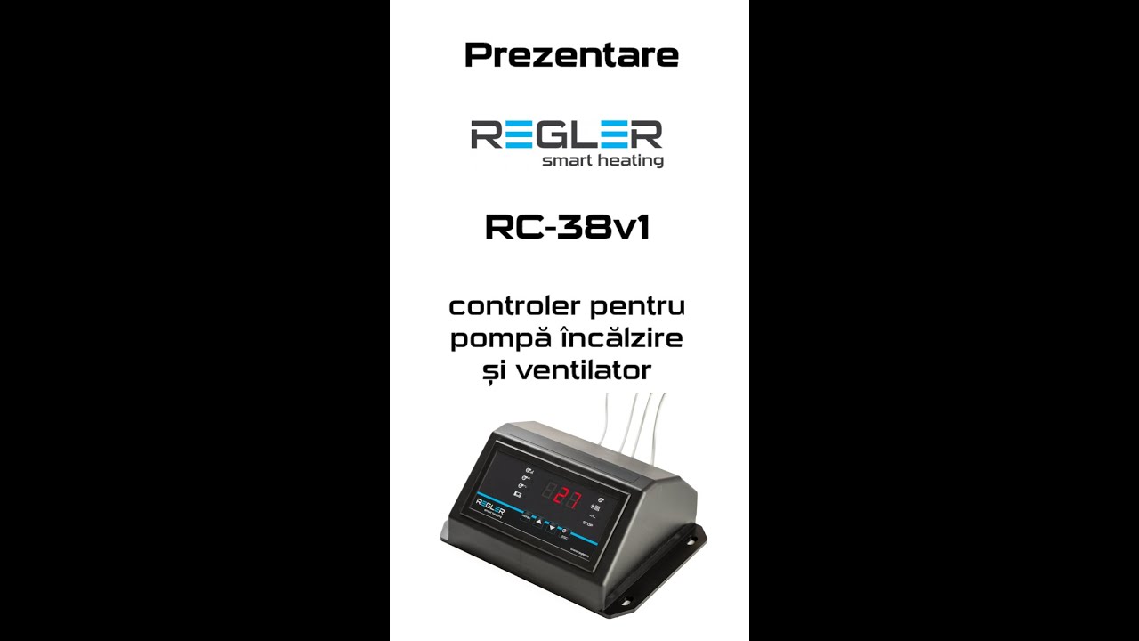 Prezentare controler Regler RC 38v1