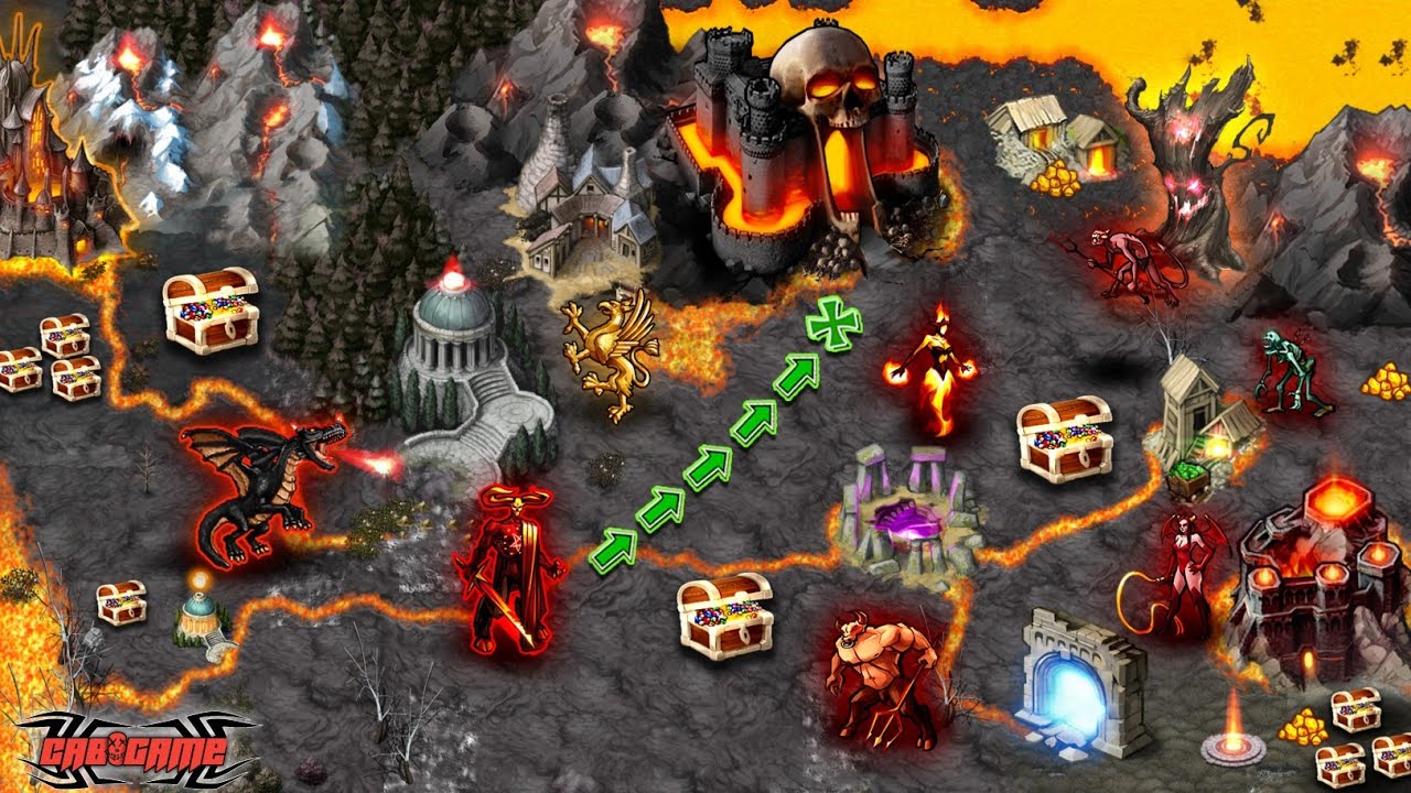 Heroes Magic World Inferno Gameplay - Android IOS