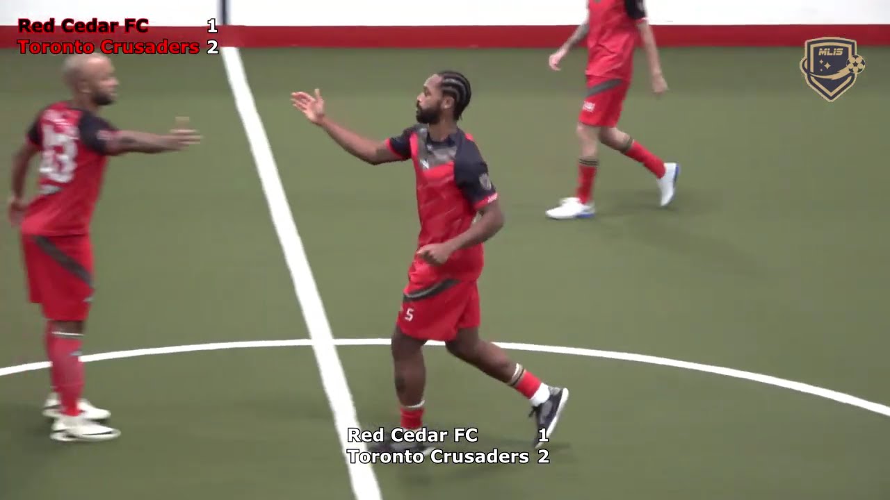 FULL GAME - Canadian Crusaders of Toronto VS Red Cedar FC of Lansing MLIS Pro Indoor Arena Soccer