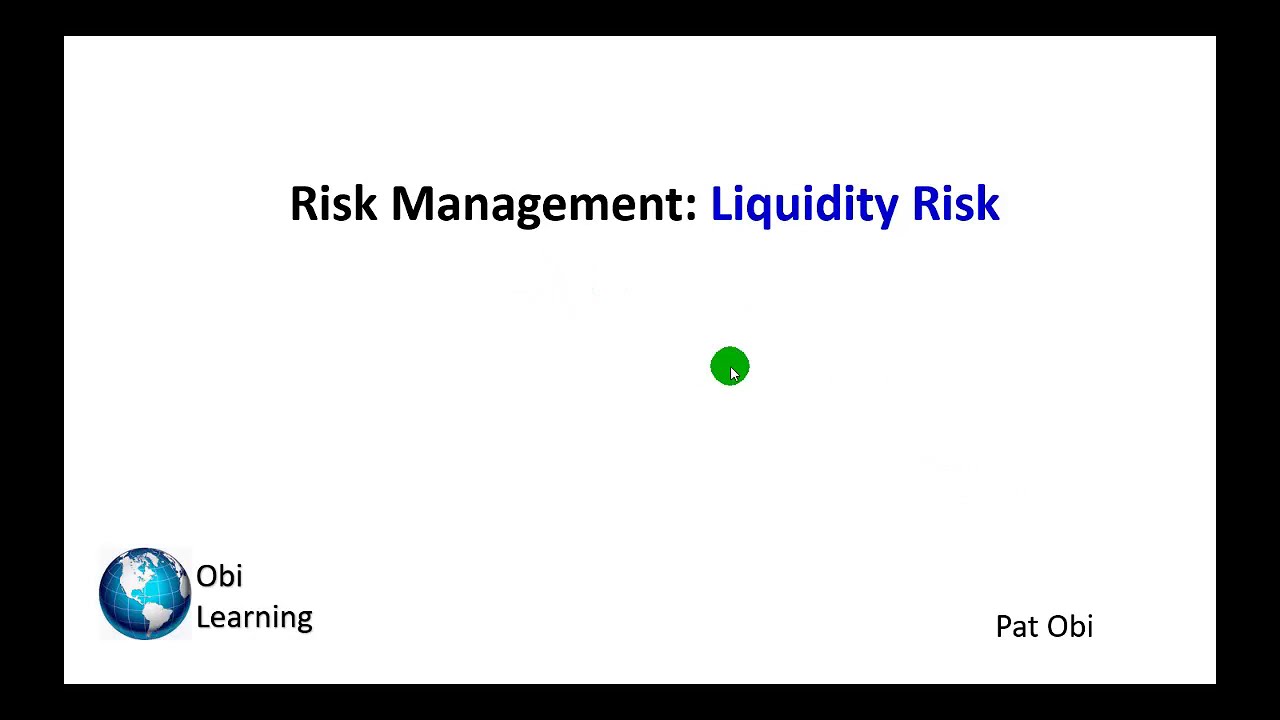 Bank Risk Management: Liquidity Risk (SILICON VALLEY BANK COLLAPSE EXPLAINED)