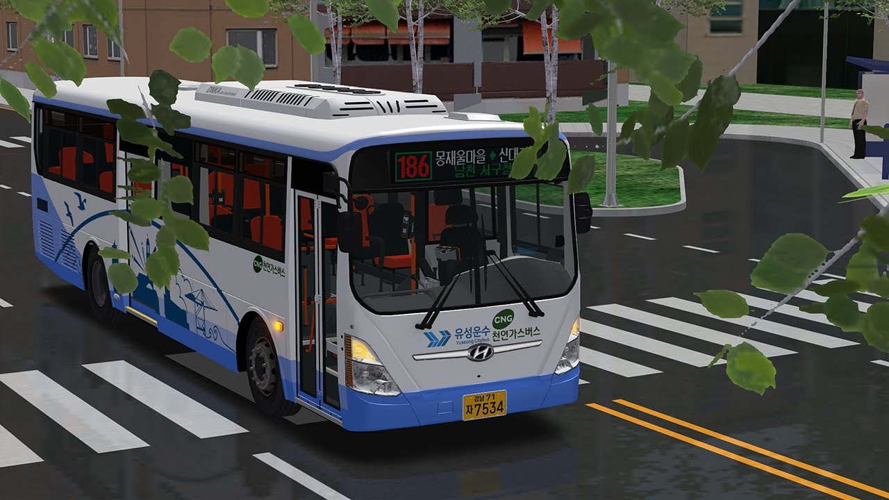 [OMSI 2] NCC 186번 (몽재울마을→신대리)