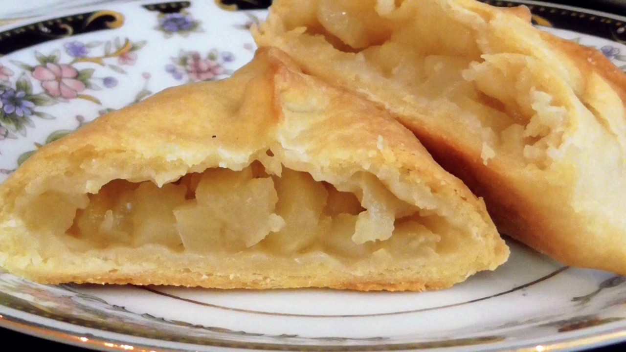 ТРЕУГОЛЬНИКИ С ЯБЛОКАМИ!🍏 ВОСХИТИТЕЛЬНАЯ ВЫПЕЧКА К ЧАЮ!☕