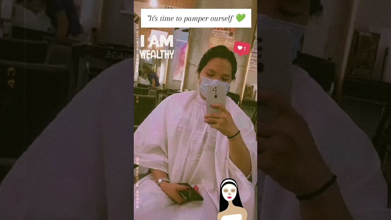 Pampering ourself muna 💚 