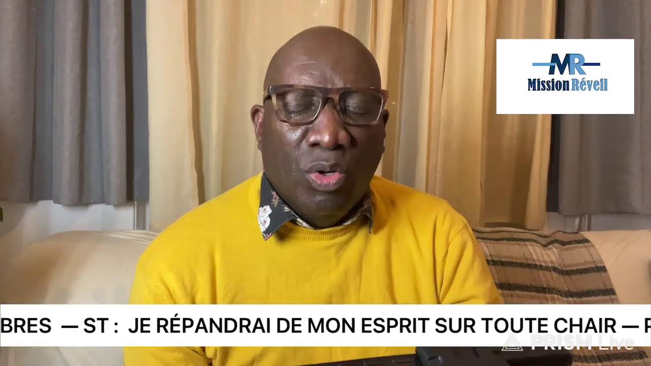 JOUR (24)-  JE REPANDRAI DE MON ESPRIT SUR TOUTE CHAIR - Pasteur Bienvenu Masiya