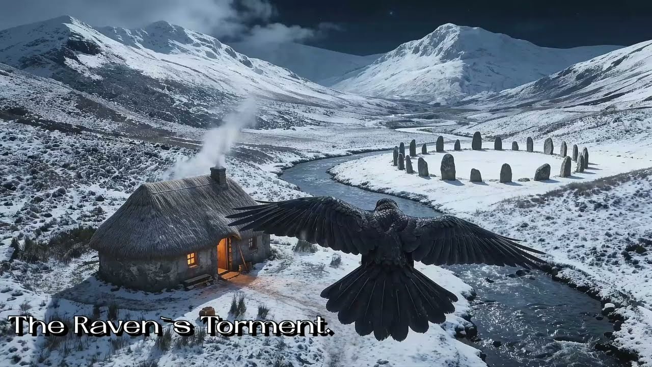 ✨Мучения Ворона. 🎶 Воодушевляющая кельтская языческая фолк-музыка.🌀 Женский вокал на гэльском и а...