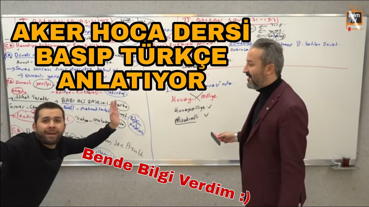 Aker Hoca Celal Hocanın Dersini Basıp T&uuml;rk&ccedil;e Anlatıyor | Edit