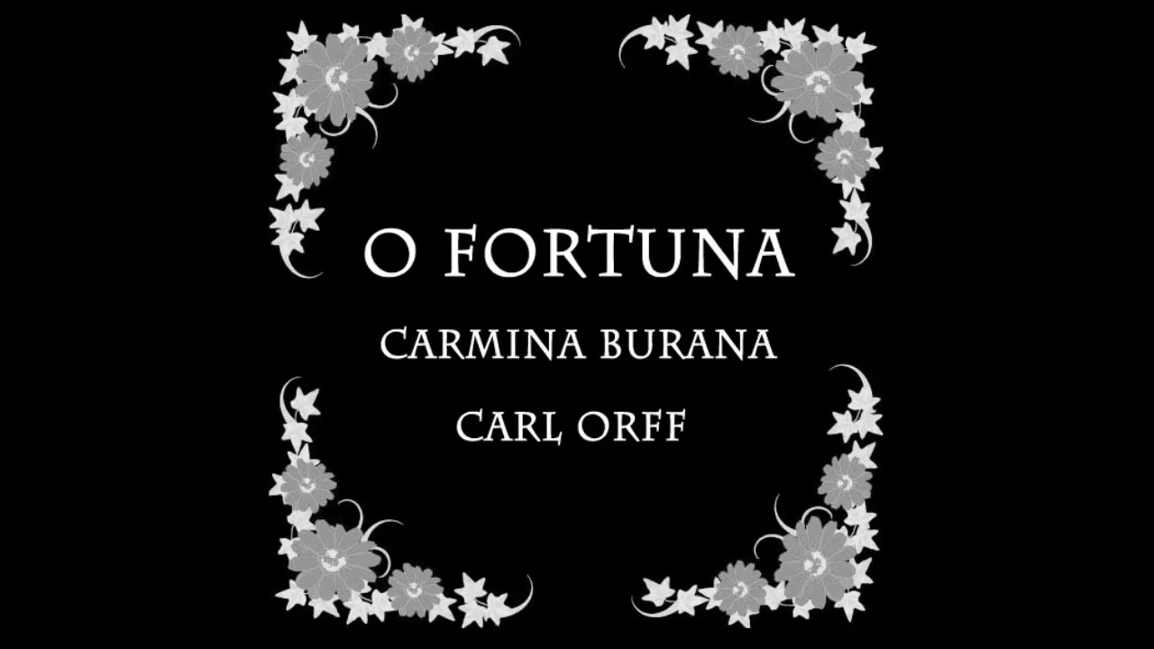 Carl Orff - O Fortuna - Anti-Nightcore/Daycore