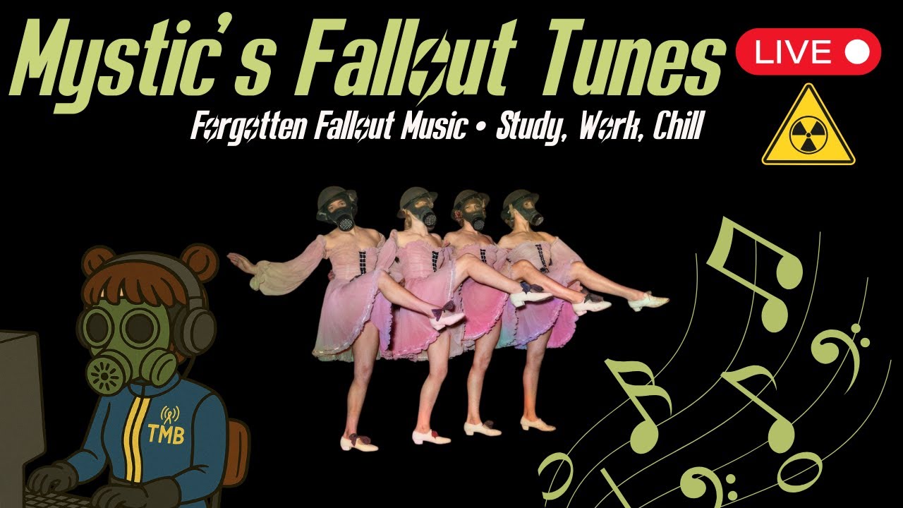🎶 ☢️ Forgotten Fallout Radio ☢️ 🎶 Old World Jazz & Ambience 🎷 Study &bull; Work &bull; Relax