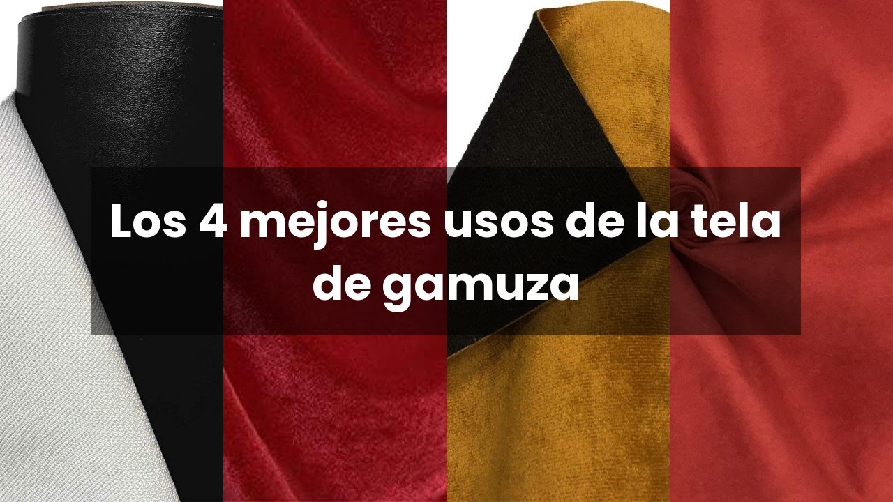 Tela de gamuza: Los 4 mejores usos de la tela de gamuza