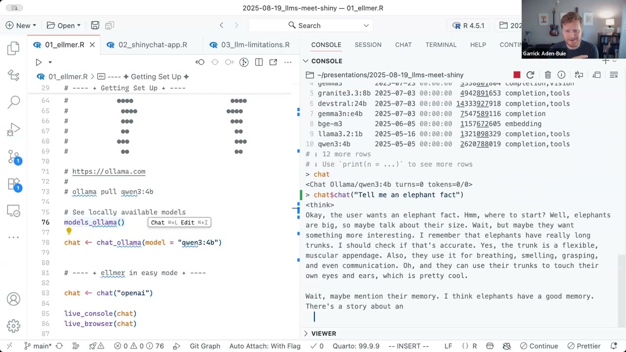 Building the Future of Data Apps: LLMs Meet Shiny