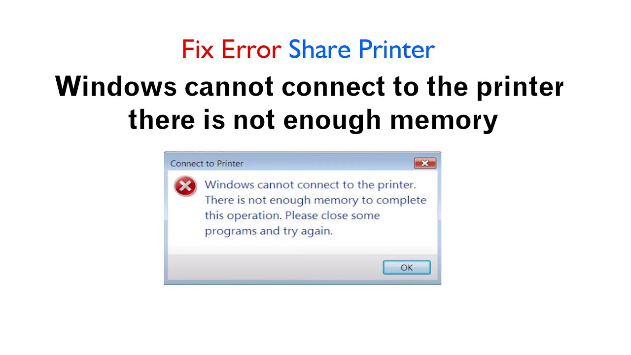 Fix lỗi share máy in 