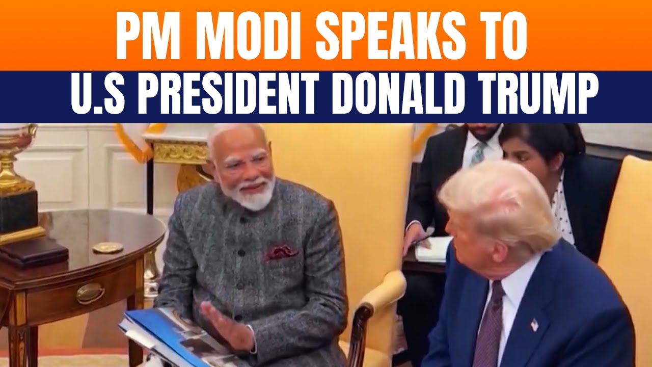 LIVE: PM Modi & US President Trump Discuss Strengthening India-US Strategic Partnership | News9