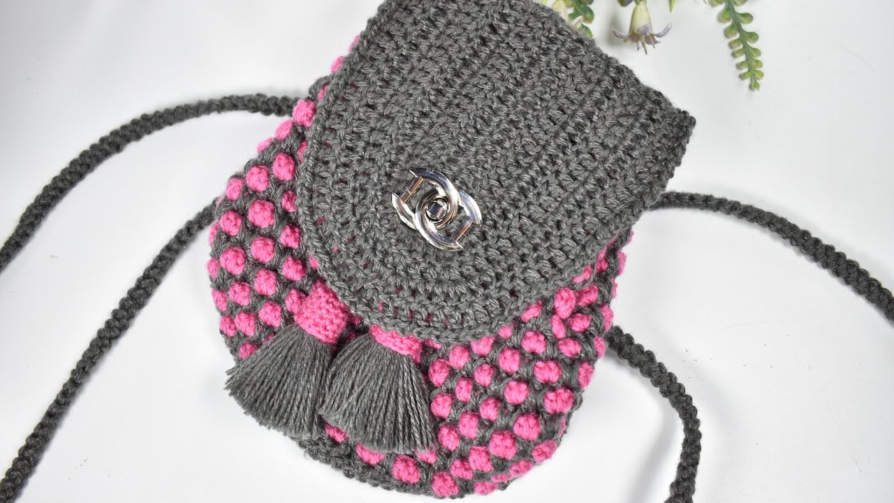 How to Crochet A 6 x 10 Backpack (Moroccan Tile Stitch)
