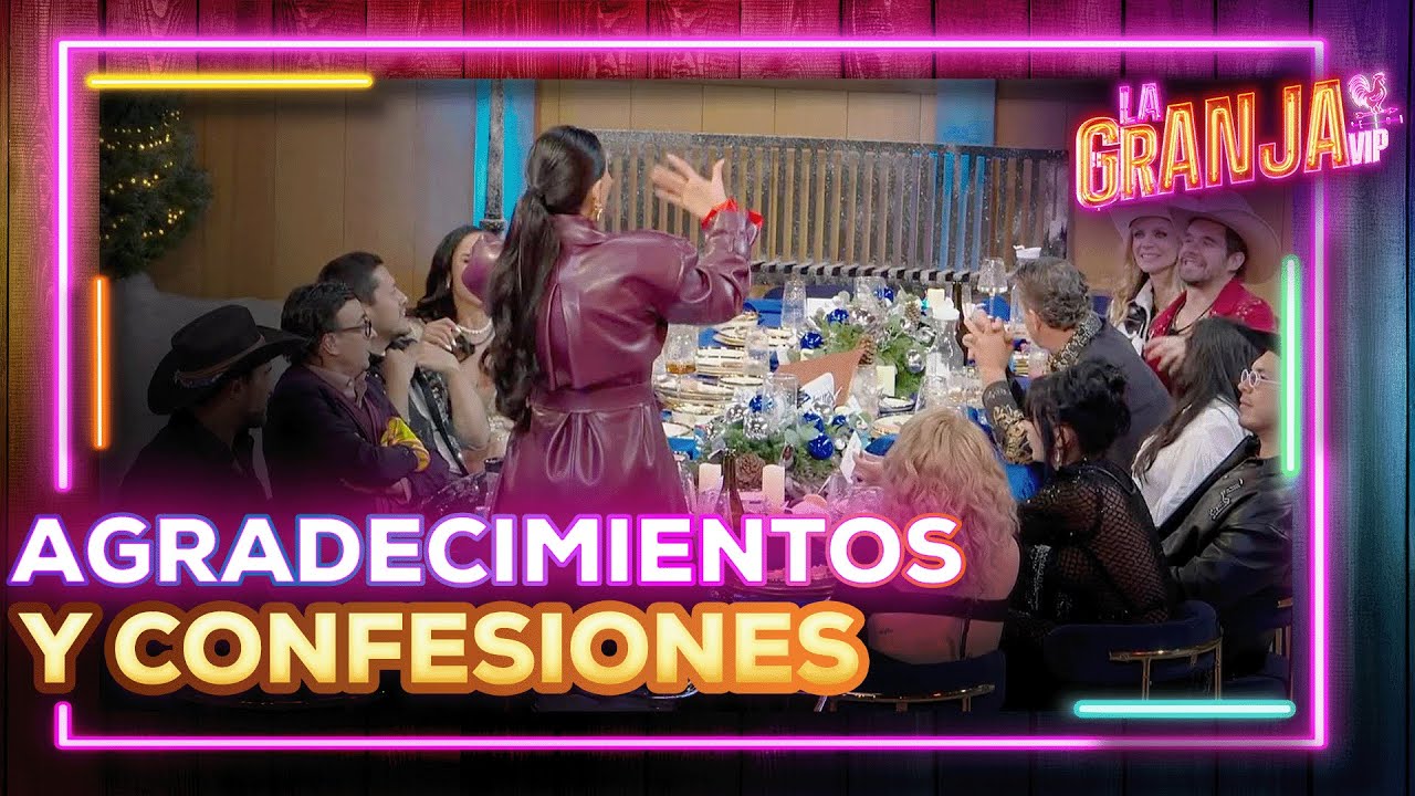 &iexcl;Se puso buena la fiesta! Hubo beso, chisme, confesiones y emotividad entre los granjeros.