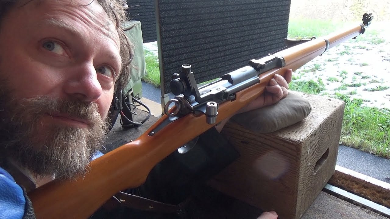 Shooting a rifle for the first time