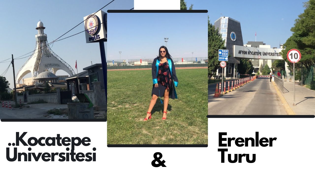 Afyon Kocatepe Üniversitesi / Minik Erenler Turu / Kampüs Gezisi ve Mezuniyet 🎓