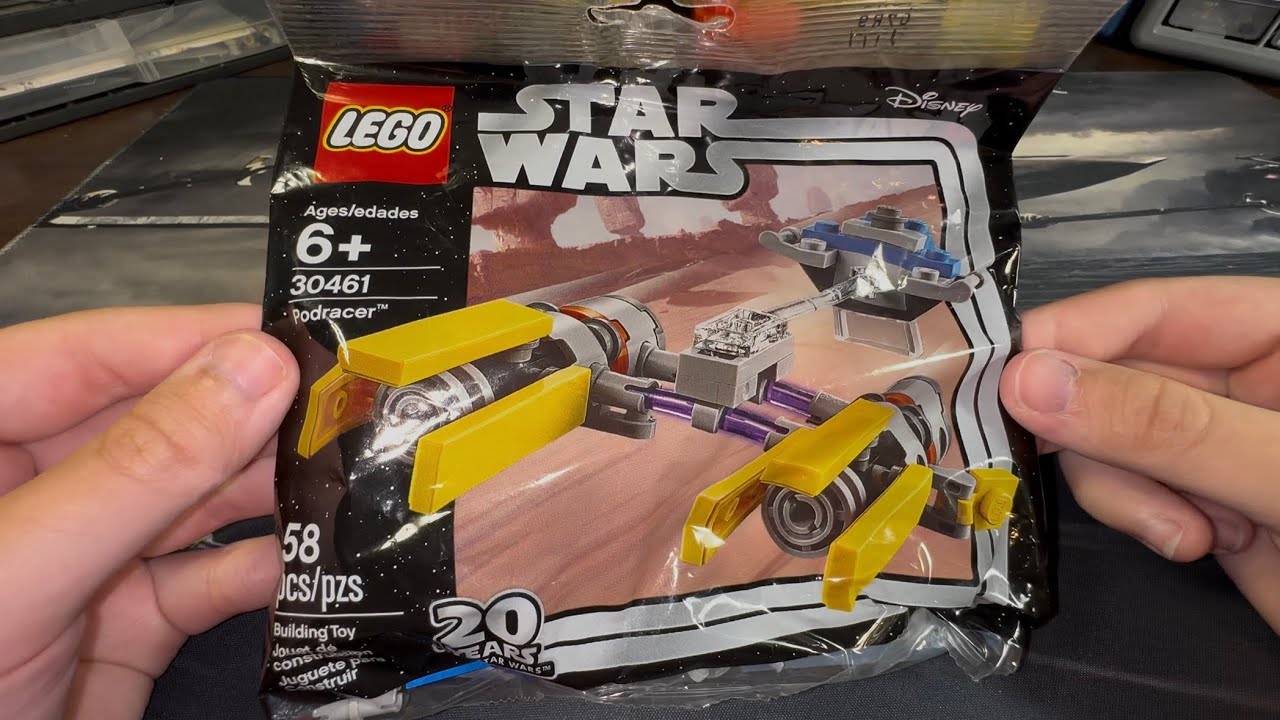 30461 Podracer | Lego Star Wars (Real-Time Build)