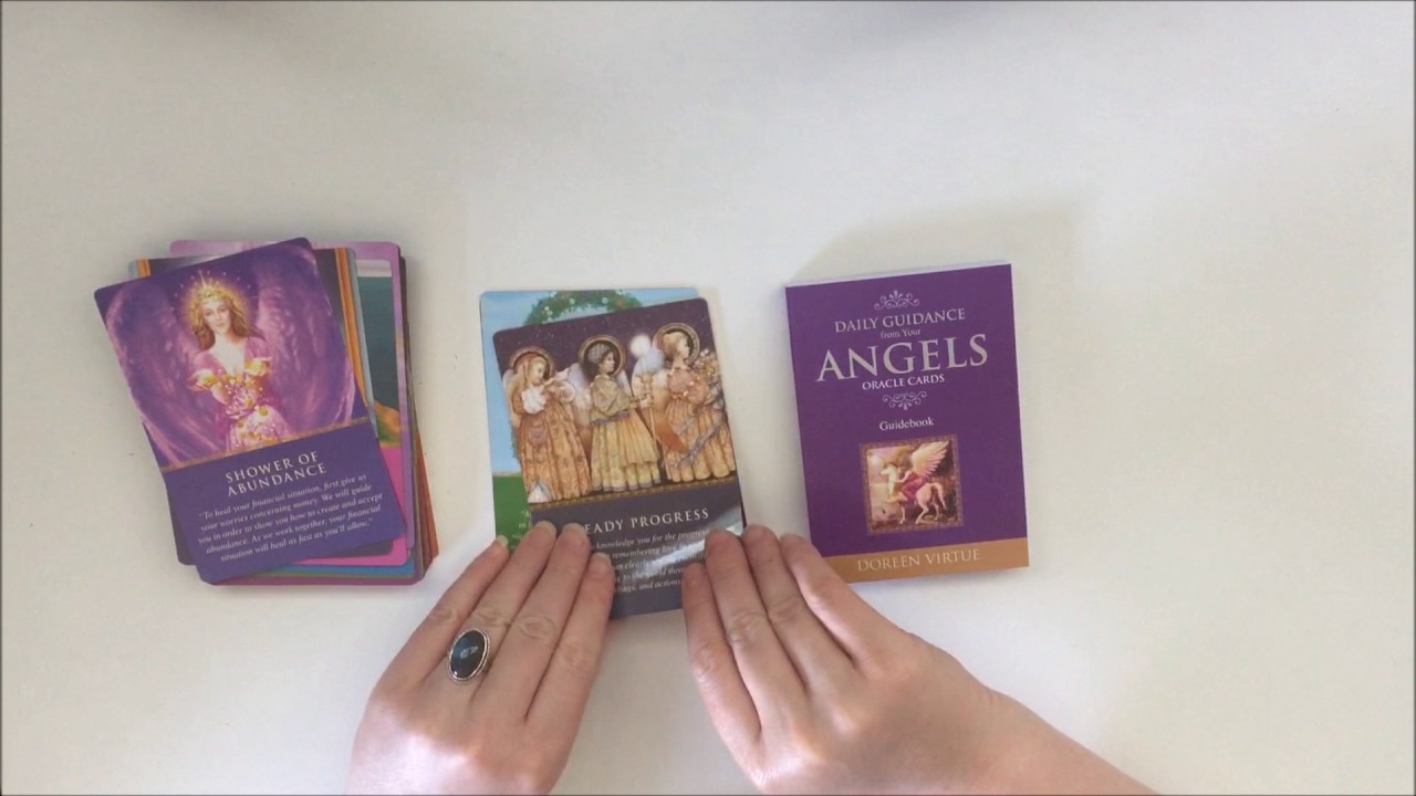 New Oracle Deck: DAILY GUIDANCE FROM YOUR ANGELS // Interview Spread
