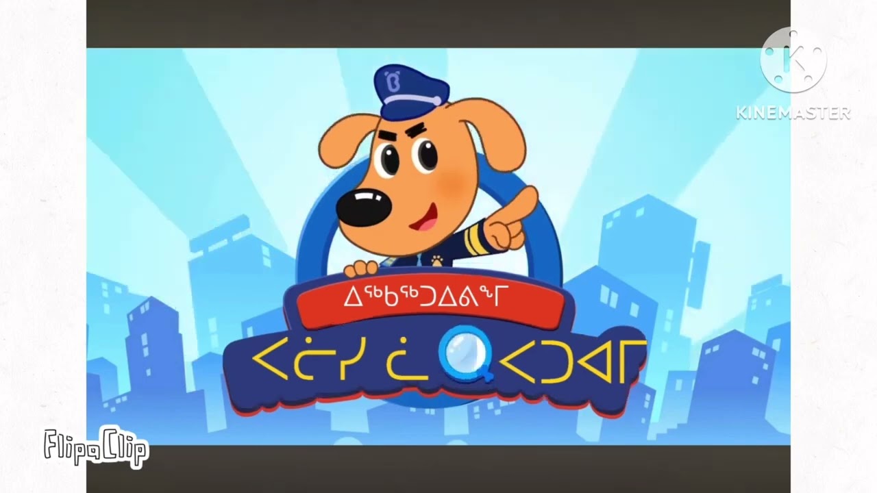 Sheriff Labrador Logo in Different Languages