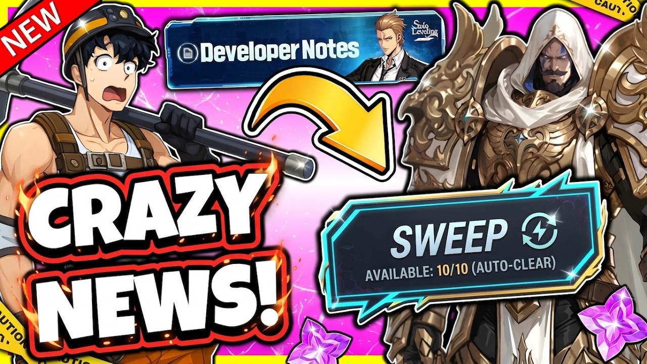 OMG! CRAZY DEV NOTE! FREE ESSENCE / SSR'S / SWEEPING & ANTOINE REVEAL! [Solo Leveling: Arise]