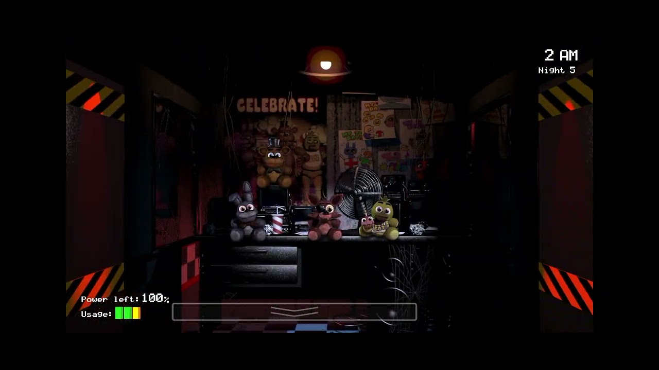 Fnaf fifth night (last night)