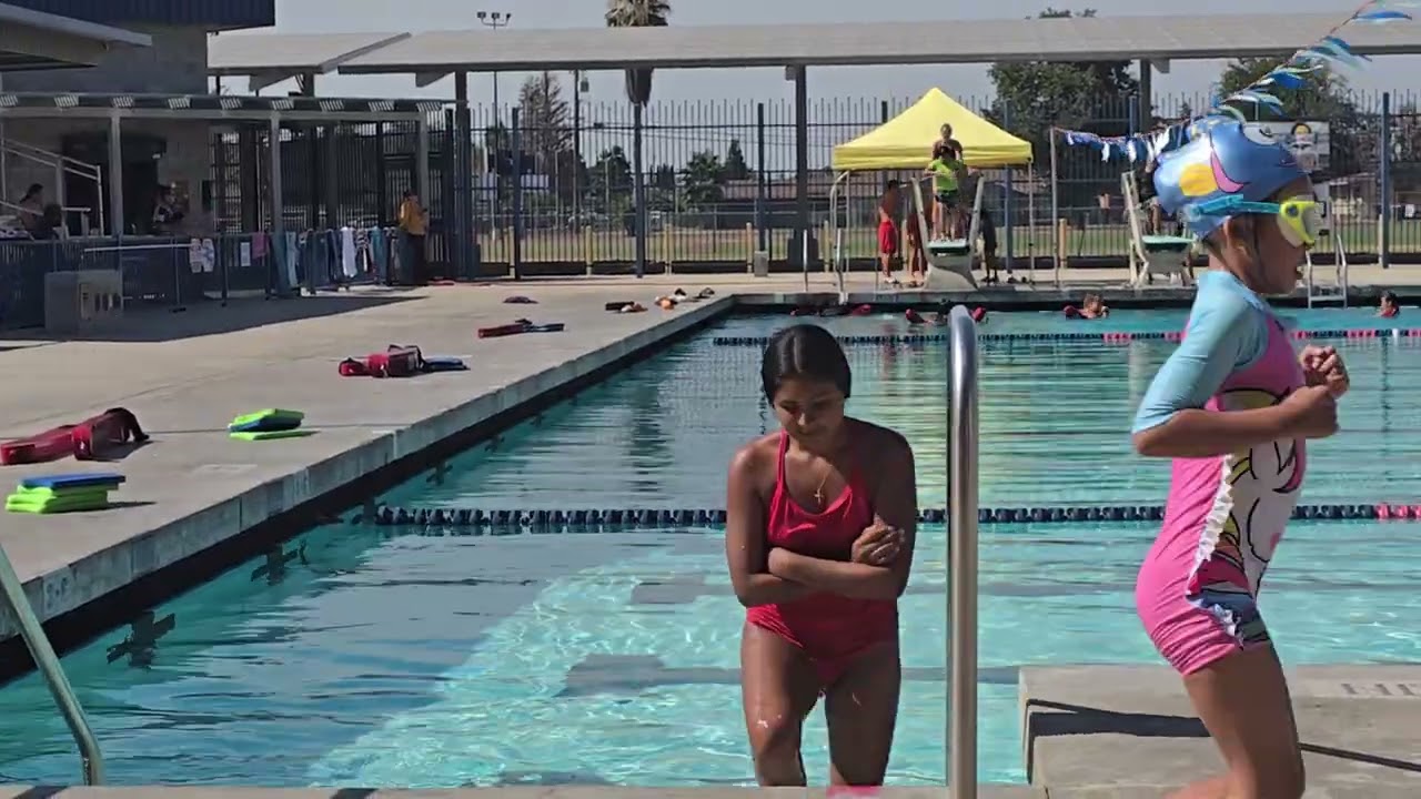 Memory of swimming class when I was in level 1