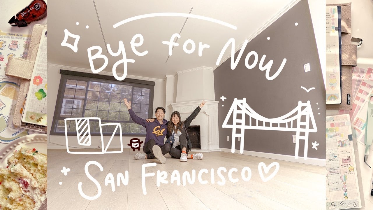 [06 vlog]  🌁 last week living in sf, all packed up, it was a great home 🥲💕