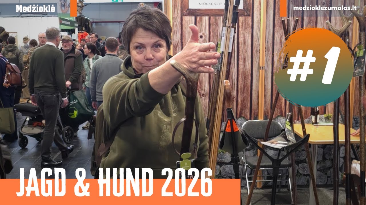 JAGD & HUND 2026. Medžioklės bokštelis tarsi vasarnamis, medžiotojo trečioji koja, ir vilnos klasika