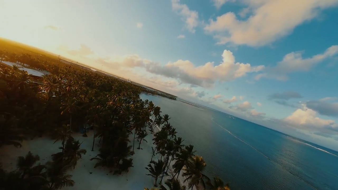 Casi arrancando el evento de Cáicu en Pearl Beach Club - Punta Cana