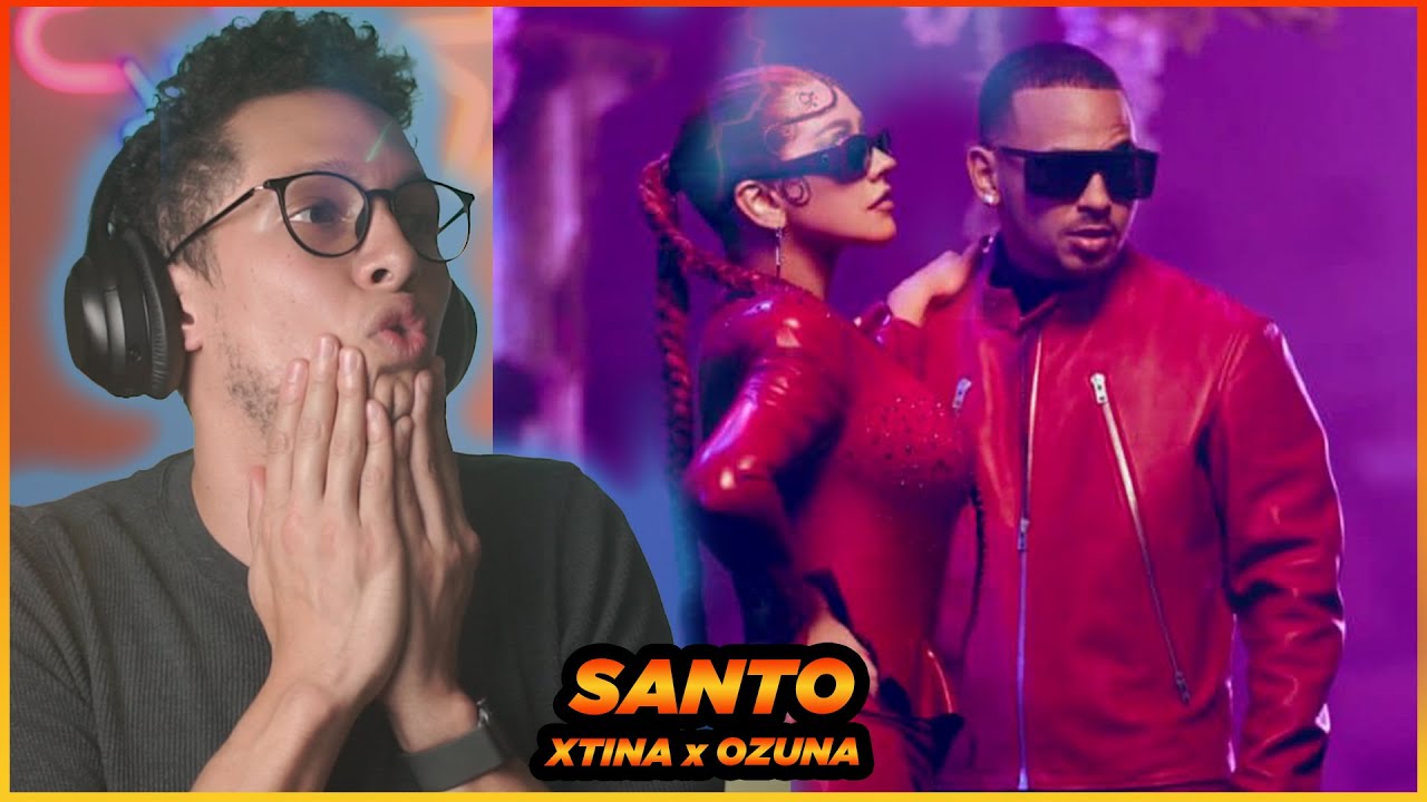 REACCION || a Christina Aguilera, Ozuna - Santo (Official Video)