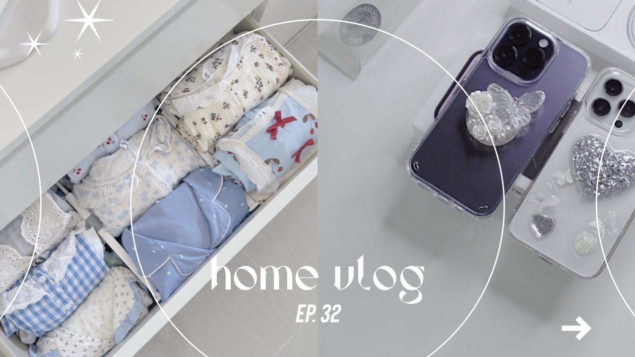home vlog &bull; deep purple iphone 14 pro aesthetic unboxing, organize with me, grocery restock