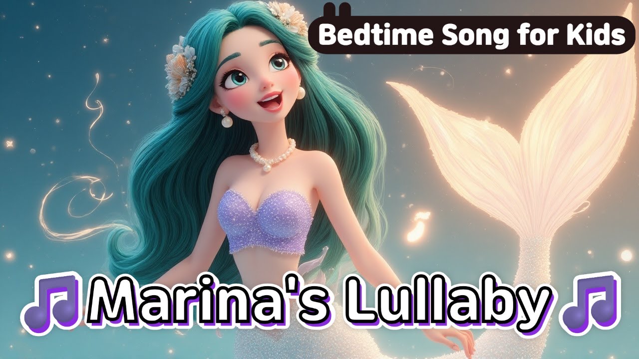 Marina's Lullaby 🌊💜| Bedtime Song for Kids | Night Nest