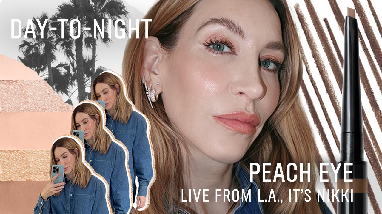 Day-to-Night Peach Eye Makeup | Live From L.A., It’s Nikki | Episode 32 | Bobbi Brown Cosmetics