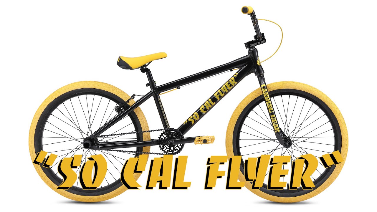 Велосипед SE Bikes So Cal Flyer в цвете Black Bumblebee!