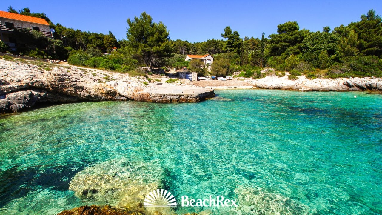 beach Garma, Potirna, island Korčula, Croatia