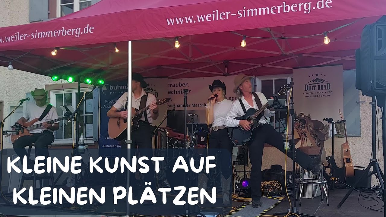 Musiknacht Weiler im Allgäu 2024, Kleine Kunst auf kleinen Plätze