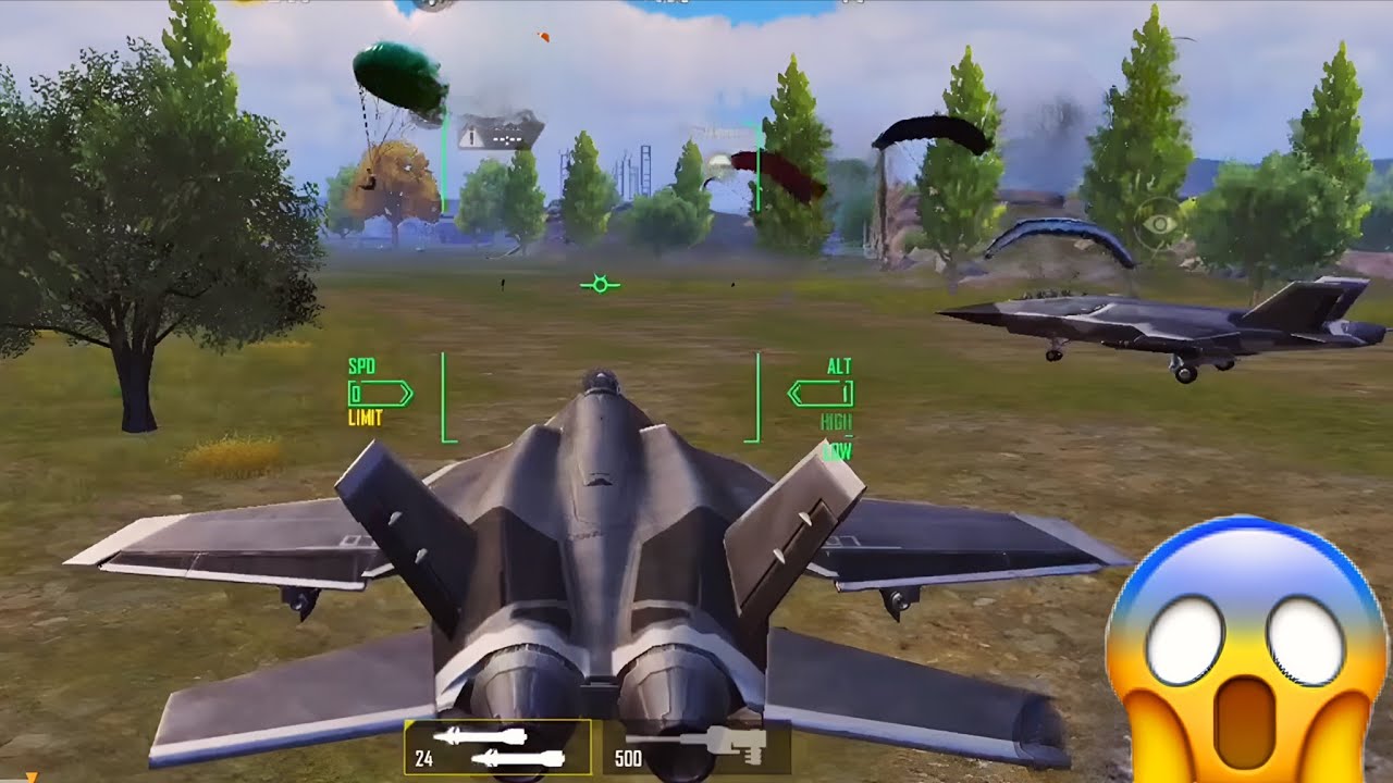 BGMI Fighter Jet Military Base Payload 🔥 Intense Airstrike Action & High Kill Gameplay
