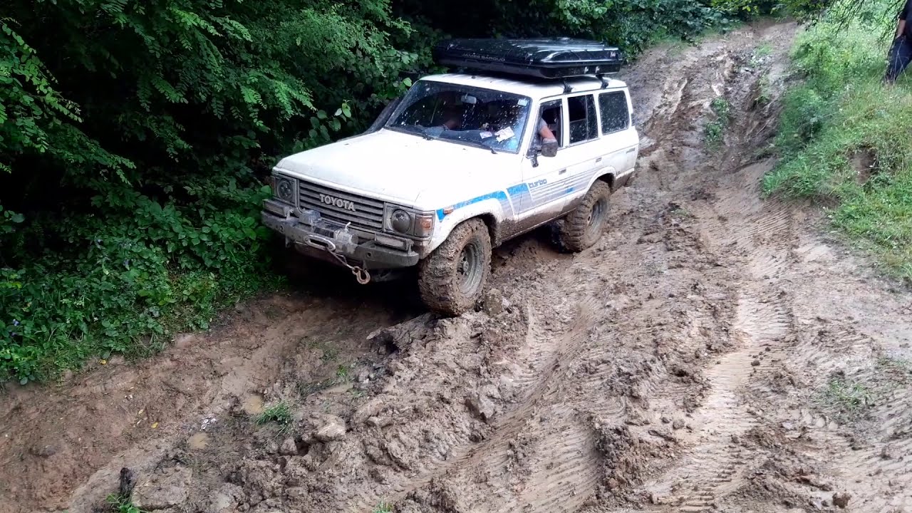 Mighty Landcruiser HJ61 12HT turbodiesel 280hp offroad Romania