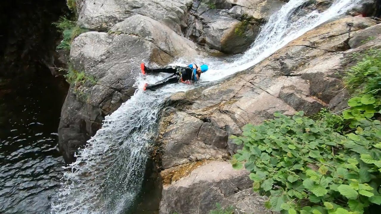 Canyon des Cascades d'Orgon - Canyoning dans le Gard et les Cévennes
