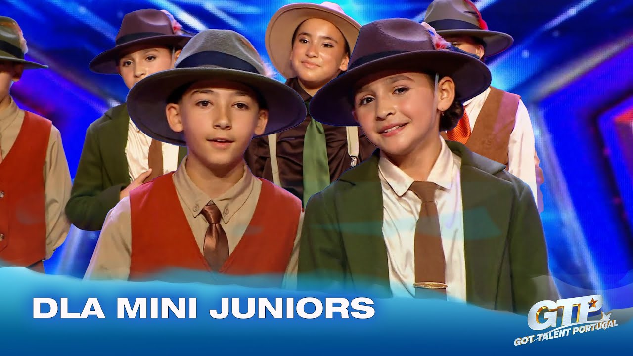 DLA Mini Junior, arrasaram no palco no GTP! | Audições | Got Talent Portugal 2025