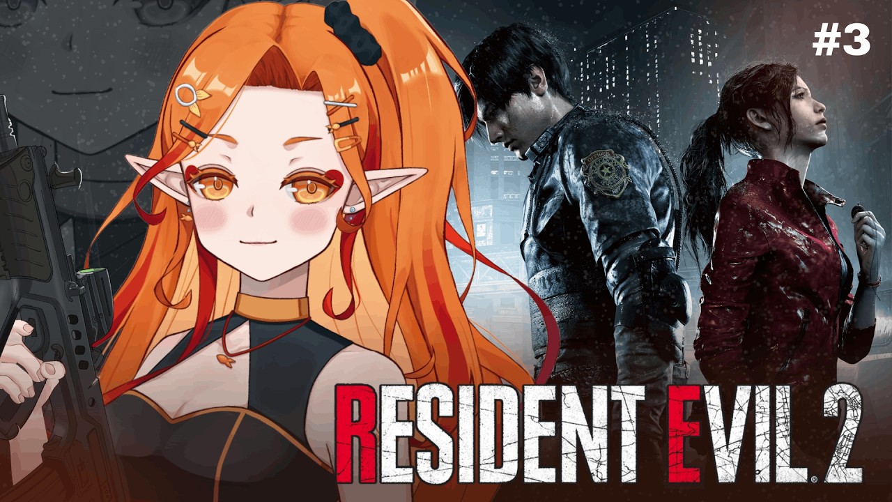 【RESIDENT EVIL2】+【DONOGOALS】I WANT TO GET OUT OF THIS PLACE #VTuberID