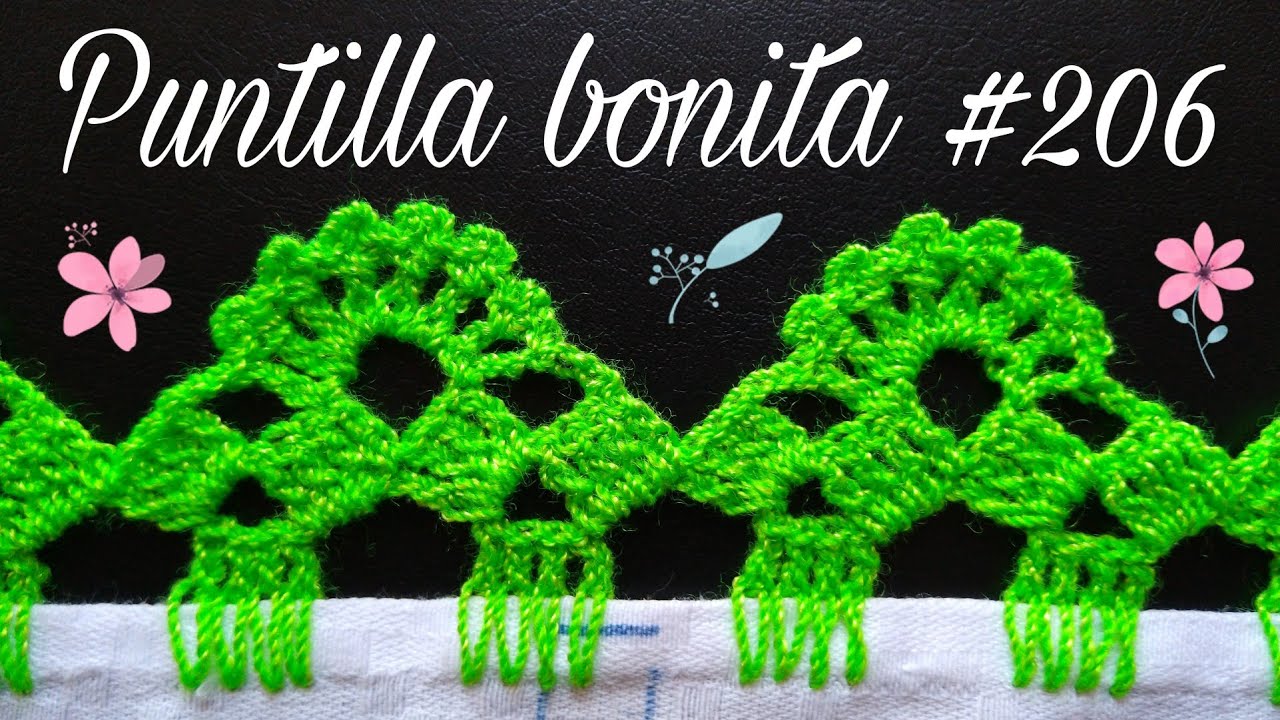Puntilla de una vuelta bonita #206 - Puntillas Kelly