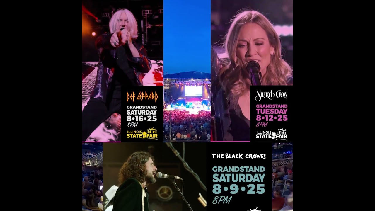 ON SALE NOW - Illinois State Fair Grandstand Concert Series (2025)