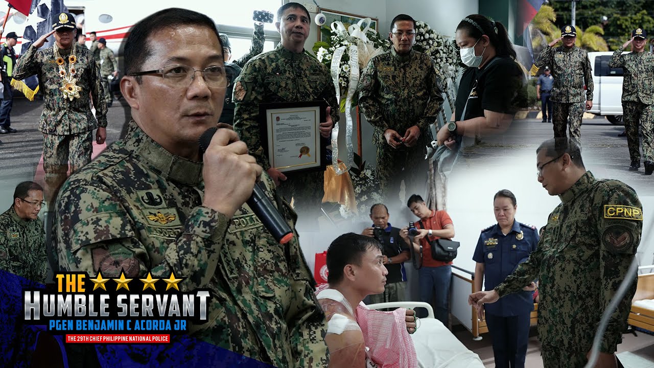 CPNP Visits Wounded and Fallen Cops in Samar Operation