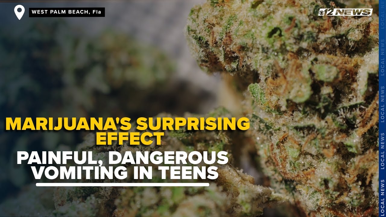 Marijuana's surprising side effect: Painful, dangerous vomiting in teens