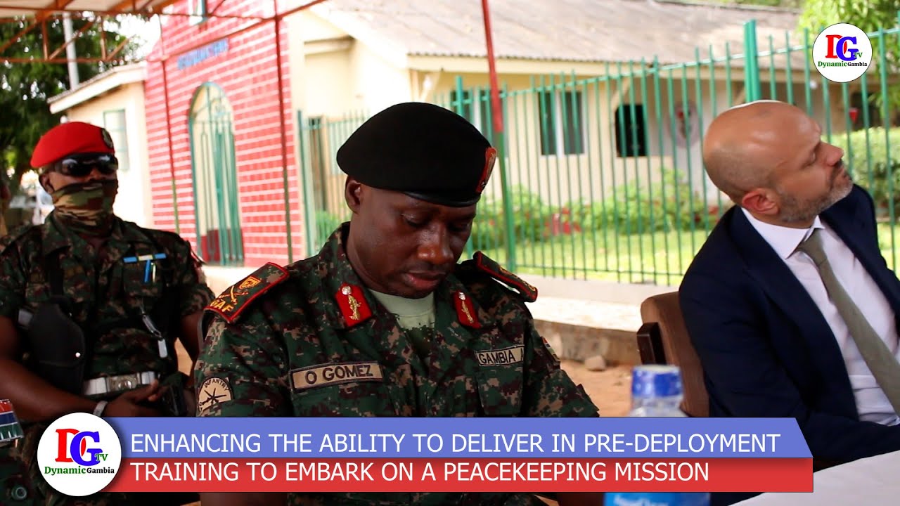 OFFICERS FROM THE GAF GRADUATE AFTER A 3 WEEK TRAINING AT GAFTS AT FAJARA