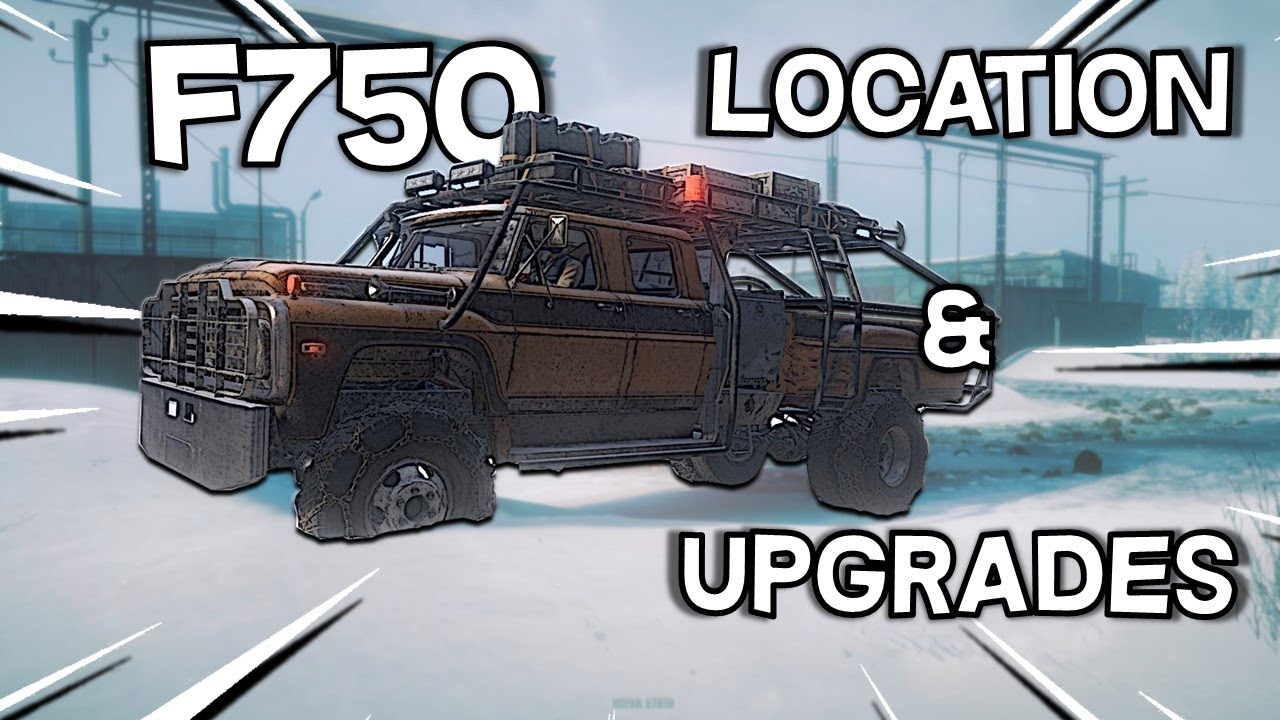 Расположение и обновления SnowRunner Ford F 750