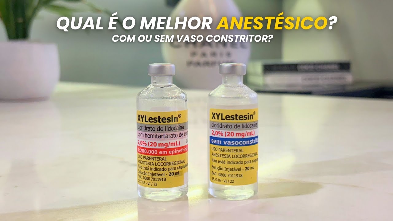 Anest&eacute;sico com ou sem vaso? Descubra qual usar na HOF!