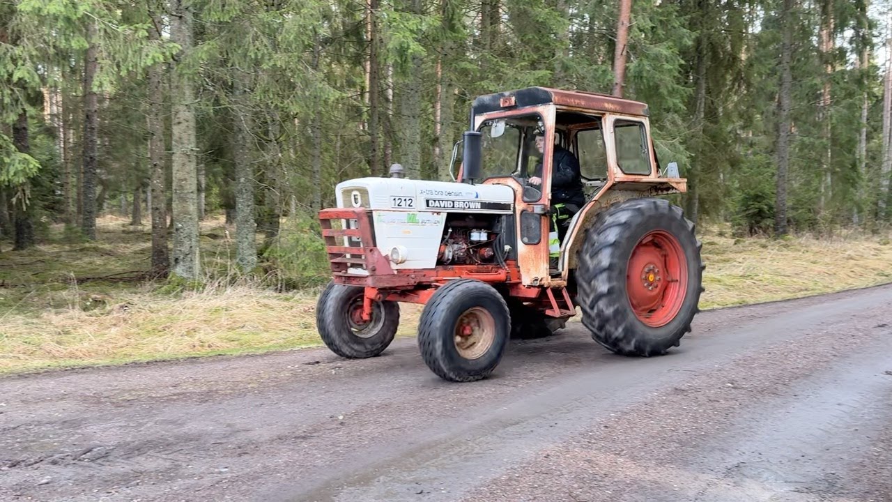 K&ouml;p Veterantraktor David Brown 1212 p&aring; Klaravik