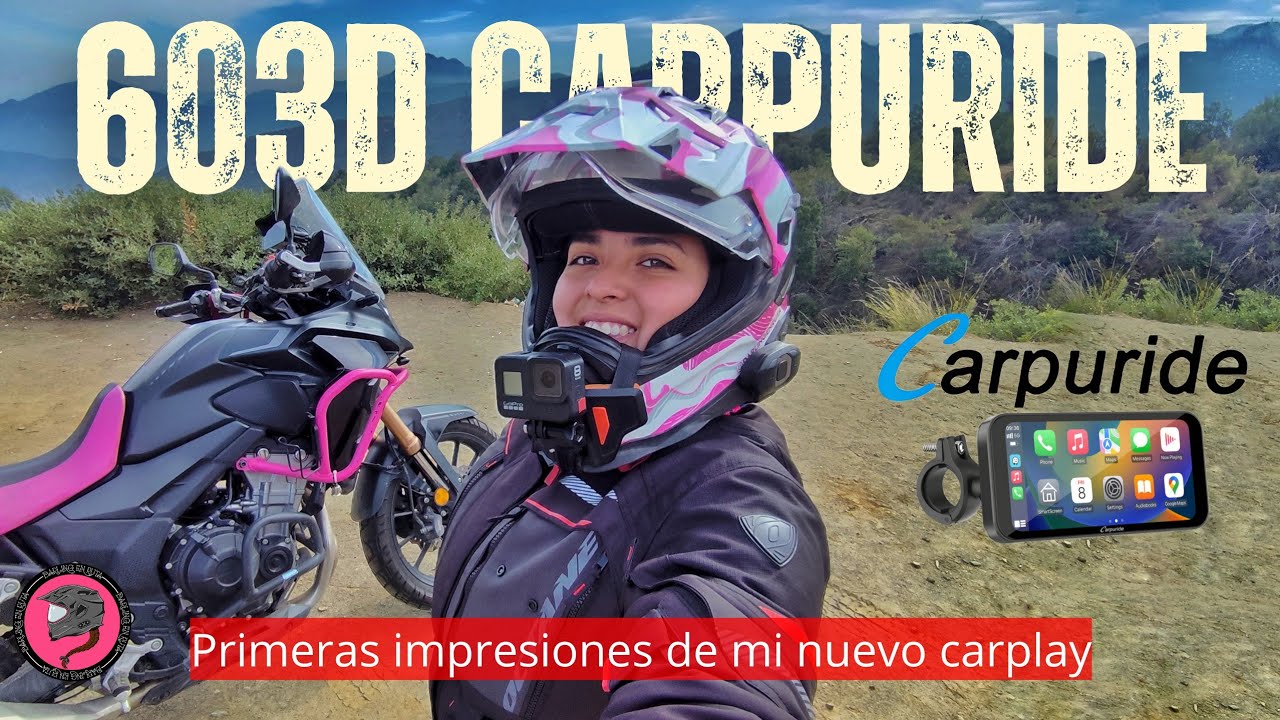 Carplay 603D de CARPURIDE unboxing e instalación en AGM PRIMERAS IMPRESIONES